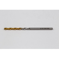 Кобальтовий свердло Ø 2 мм, кут вістря 135° x спіраль 30°, 2 канавки, покриття TiN - упаковка з 10 штук