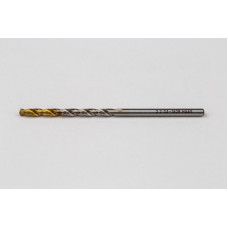 2.2mm Ø Cobalt Jobber Drill, 135° Point Angle x 30° Helix, 2 Flute, TiN Coated - Pack of 10