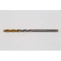 Кобальтовий свердлильний болт Ø 2,4 мм, кут вістря 135° x спіраль 30°, 2 канавки, покриття TiN - упаковка з 10 штук
