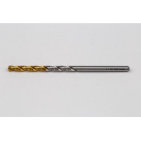 2.7mm Ø Cobalt Jobber Drill, 135° Point Angle x 30° Helix, 2 Flute, TiN Coated - Pack of 10