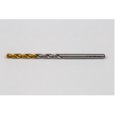 2.7mm Ø Cobalt Jobber Drill, 135° Point Angle x 30° Helix, 2 Flute, TiN Coated - Pack of 10