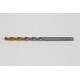 2.7mm Ø Cobalt Jobber Drill, 135° Point Angle x 30° Helix, 2 Flute, TiN Coated - Pack of 10