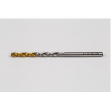 2.9mm Ø Cobalt Jobber Drill, 135° Point Angle x 30° Helix, 2 Flute, TiN Coated - Pack of 10