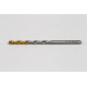 2.9mm Ø Cobalt Jobber Drill, 135° Point Angle x 30° Helix, 2 Flute, TiN Coated - Pack of 10