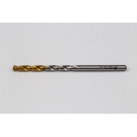 Кобальтовий свердло Ø 3 мм, кут вістря 135° x спіраль 30°, 2 канавки, покриття TiN - упаковка з 10 штук