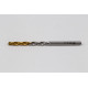 3mm Ø Cobalt Jobber Drill, 135° Point Angle x 30° Helix, 2 Flute, TiN Coated - Pack of 10