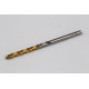 3.3mm Ø Cobalt Jobber Drill, 135° Point Angle x 30° Helix, 2 Flute, TiN Coated - Pack of 10