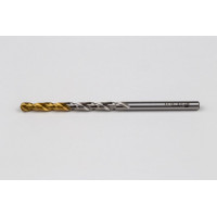 Кобальтовий свердлильний болт Ø 3,4 мм, кут вістря 135° x спіраль 30°, 2 канавки, покриття TiN - упаковка з 10 штук