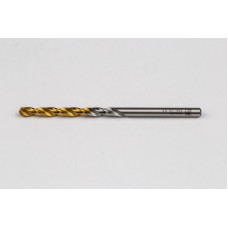 3.6mm Ø Cobalt Jobber Drill, 135° Point Angle x 30° Helix, 2 Flute, TiN Coated - Pack of 10