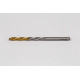 3.9mm Ø Cobalt Jobber Drill, 135° Point Angle x 30° Helix, 2 Flute, TiN Coated - Pack of 10