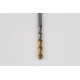 4mm Ø Cobalt Jobber Drill, 135° Point Angle x 30° Helix, 2 Flute, TiN Coated - Pack of 10