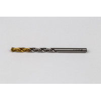 4.2mm Ø Cobalt Jobber Drill, 135° Point Angle x 30° Helix, 2 Flute, TiN Coated - Pack of 10