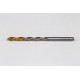 4.5mm Ø Cobalt Jobber Drill, 135° Point Angle x 30° Helix, 2 Flute, TiN Coated - Pack of 10