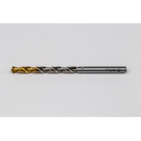 Кобальтовий свердлильний болт Ø 4,8 мм, кут вістря 135° x спіраль 30°, 2 канавки, покриття TiN - упаковка з 10 штук