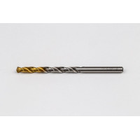 Кобальтовий свердлильний болт Ø 4,9 мм, кут вістря 135° x спіраль 30°, 2 канавки, покриття TiN - упаковка з 10 штук