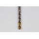 5mm Ø Cobalt Jobber Drill, 135° Point Angle x 30° Helix, 2 Flute, TiN Coated - Pack of 10