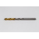5.5mm Ø Cobalt Jobber Drill, 135° Point Angle x 30° Helix, 2 Flute, TiN Coated - Pack of 10