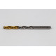 5.8mm Ø Cobalt Jobber Drill, 135° Point Angle x 30° Helix, 2 Flute, TiN Coated - Pack of 10