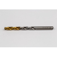 Кобальтовий свердлильний болт Ø 5,9 мм, кут вістря 135° x спіраль 30°, 2 канавки, покриття TiN - упаковка з 10 штук
