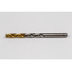 5.9mm Ø Cobalt Jobber Drill, 135° Point Angle x 30° Helix, 2 Flute, TiN Coated - Pack of 10