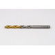 6.2mm Ø Cobalt Jobber Drill, 135° Point Angle x 30° Helix, 2 Flute, TiN Coated - Pack of 10