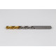 6.3mm Ø Cobalt Jobber Drill, 135° Point Angle x 30° Helix, 2 Flute, TiN Coated - Pack of 10