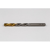 6.7mm Ø Cobalt Jobber Drill, 135° Point Angle x 30° Helix, 2 Flute, TiN Coated - Pack of 5