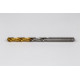 6.9mm Ø Cobalt Jobber Drill, 135° Point Angle x 30° Helix, 2 Flute, TiN Coated - Pack of 5