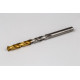 7.3mm Ø Cobalt Jobber Drill, 135° Point Angle x 30° Helix, 2 Flute, TiN Coated - Pack of 5