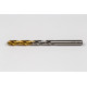 7.4mm Ø Cobalt Jobber Drill, 135° Point Angle x 30° Helix, 2 Flute, TiN Coated - Pack of 5