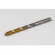 7.6mm Ø Cobalt Jobber Drill, 135° Point Angle x 30° Helix, 2 Flute, TiN Coated - Pack of 5