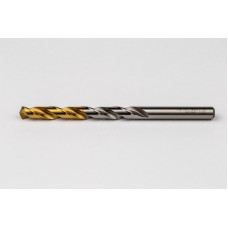 7.8mm Ø Cobalt Jobber Drill, 135° Point Angle x 30° Helix, 2 Flute, TiN Coated - Pack of 5