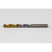 Кобальтовий свердлильний болт Ø 7,9 мм, кут вістря 135° x спіраль 30°, 2 канавки, покриття TiN - упаковка з 5 штук