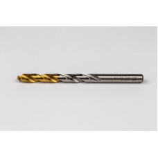 8.2mm Ø Cobalt Jobber Drill, 135° Point Angle x 30° Helix, 2 Flute, TiN Coated - Pack of 5