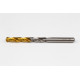 8.3mm Ø Cobalt Jobber Drill, 135° Point Angle x 30° Helix, 2 Flute, TiN Coated - Pack of 5