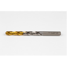 8.4mm Ø Cobalt Jobber Drill, 135° Point Angle x 30° Helix, 2 Flute, TiN Coated - Pack of 5