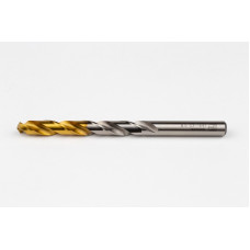 8.5mm Ø Cobalt Jobber Drill, 135° Point Angle x 30° Helix, 2 Flute, TiN Coated - Pack of 5