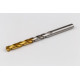 8.6mm Ø Cobalt Jobber Drill, 135° Point Angle x 30° Helix, 2 Flute, TiN Coated - Pack of 5