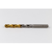 8.8mm Ø Cobalt Jobber Drill, 135° Point Angle x 30° Helix, 2 Flute, TiN Coated - Pack of 5