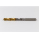 8.8mm Ø Cobalt Jobber Drill, 135° Point Angle x 30° Helix, 2 Flute, TiN Coated - Pack of 5