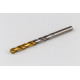 8.8mm Ø Cobalt Jobber Drill, 135° Point Angle x 30° Helix, 2 Flute, TiN Coated - Pack of 5