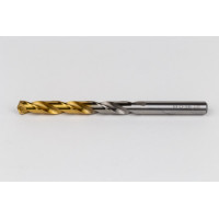 Кобальтовий свердлильний болт Ø 8,9 мм, кут вістря 135° x спіраль 30°, 2 канавки, покриття TiN - упаковка з 5 штук