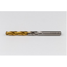 9.1mm Ø Cobalt Jobber Drill, 135° Point Angle x 30° Helix, 2 Flute, TiN Coated - Pack of 5