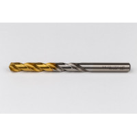 Кобальтовий свердлильний болт Ø 9,5 мм, кут вістря 135° x спіраль 30°, 2 канавки, покриття TiN - упаковка з 5 штук