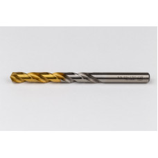 9.5mm Ø Cobalt Jobber Drill, 135° Point Angle x 30° Helix, 2 Flute, TiN Coated - Pack of 5
