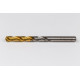 9.5mm Ø Cobalt Jobber Drill, 135° Point Angle x 30° Helix, 2 Flute, TiN Coated - Pack of 5