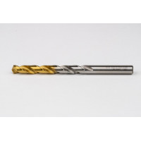 Кобальтовий свердлильний болт Ø 9,6 мм, кут вістря 135° x спіраль 30°, 2 канавки, покриття TiN - упаковка з 5 штук