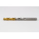 9.6mm Ø Cobalt Jobber Drill, 135° Point Angle x 30° Helix, 2 Flute, TiN Coated - Pack of 5