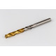 9.7mm Ø Cobalt Jobber Drill, 135° Point Angle x 30° Helix, 2 Flute, TiN Coated - Pack of 5