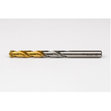 9.9mm Ø Cobalt Jobber Drill, 135° Point Angle x 30° Helix, 2 Flute, TiN Coated - Pack of 5